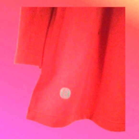 ZEES Bright RED Long Sleeve Stretch Knit TUNIC Size M - Picture 5 of 6